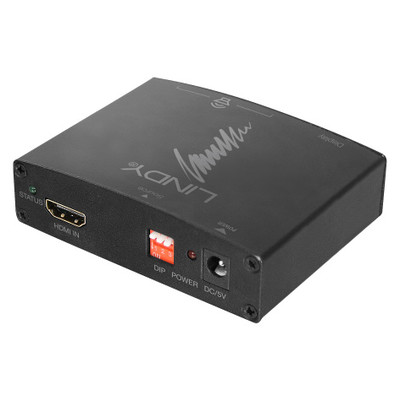 Lindy 38167 convertidor de audio Negro (Espera 4 dias)