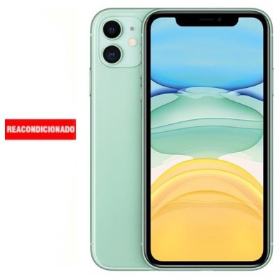 APPLE iPHONE 11 128GB GREEN REACONDICIONADO GRADO B (Espera 4 dias)