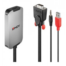 Lindy 38296 adaptador de cable de vídeo Negro, Blanco (Espera 4 dias)-SX40 Lindy 38296 adaptador de cable de vídeo Negro, Blanco (Espera 4 dias)