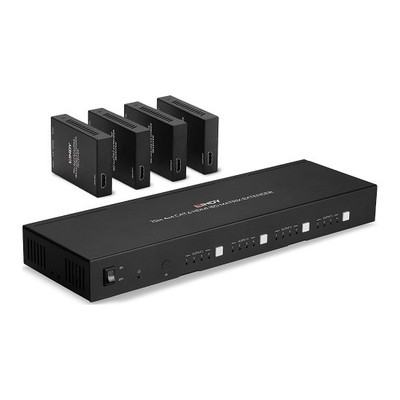 Lindy 38328 extensor audio/video Transmisor y receptor de señales AV Negro (Espera 4 dias)-SX467 Lindy 38328 extensor audio/video Transmisor y receptor de señales AV Negro (Espera 4 dias)