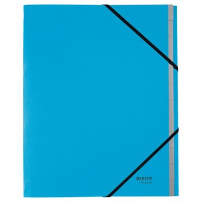 CARPETA CLASIFICADORA DE CARTON 12 POSICIONES A4 RECYCLE 100% AZUL LEITZ 39150035 (Espera 4 dias)