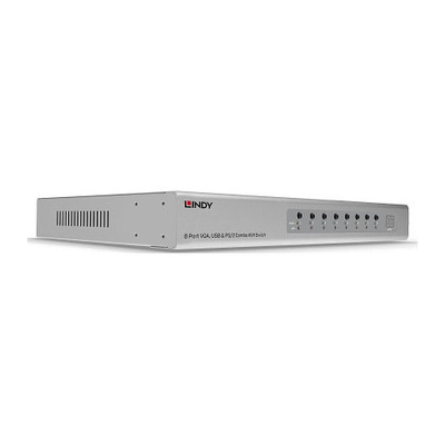 Lindy 39526 interruptor KVM Montaje en rack Plata (Espera 4 dias)