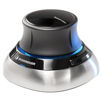 3Dconnexion SpaceMouse rat&oacute;n Oficina RF Wireless + Bluetooth + USB Type-A 6DoF (Espera 4 dias)