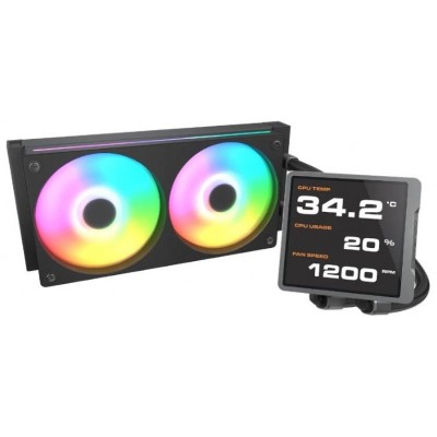 Cougar Ref. Liq Poseidon Vistek Pro ARGB 240 Black