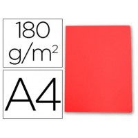 SUBCARPETA SIMPLES PASTEL 180 GRS A4 COLOR ROJO GIO 400040551 (MIN50) (Espera 4 dias)