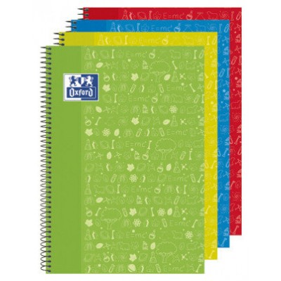 CUADERNO TAPA EXTRADURA WRITE&ERASE Fº 80H 4X4 - NATURALES - SURTIDO OXFORD 400136931 (MIN4) (Espera 4 dias)