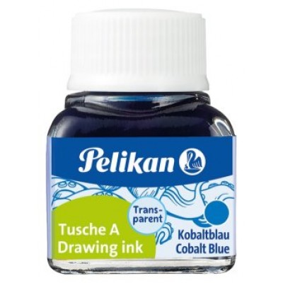 FRASCO 10ML. TINTA CHINA 523 N8 AZUL COBALTO PELIKAN 400142512 (Espera 4 dias)