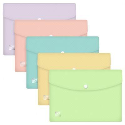 SOBRE BROCHE URBAN TP A5 - SURTIDO PASTEL OXFORD 400187615 (MIN50) (Espera 4 dias)