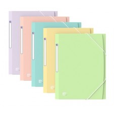 CARPETA DE GOMAS CON SOLAPAS OXFORD URBAN TP A4+ - SURTIDO PASTEL OXFORD 400187619 (Espera 4 dias)