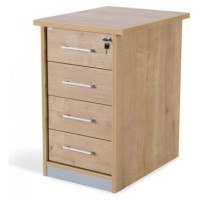 CAJONERA BUCK 4 CAJONES. LATERALES ROBLE / TECHO + FRENTE ROBLE ROCADA 4005AR08V24 (Espera 4 dias)