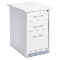 CAJONERA BUCK 2 CAJONES + CARPETERO. LATERALES BLANCO / TECHO + FRENTE BLANCO ROCADA 4006AW04V24 (Espera 4 dias)