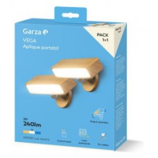 PACK 2 APLIQUES LED PORTÁTIL MESILLA VEGA BLANCO 1+1 GARZA 401559C (Espera 4 dias)-SX9 PACK 2 APLIQUES LED PORTÁTIL MESILLA VEGA BLANCO 1+1 GARZA 401559C (Espera 4 dias)