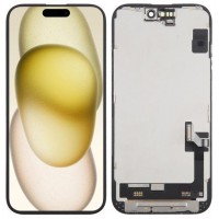 REPUESTO PANTALLA LCD IPHONE 15 BLACK COMPATIBLE (Espera 4 dias)