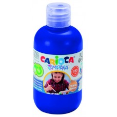 BOTELLA TEMPERA 250 ML. AZUL CARIOCA 40424/05 (Espera 4 dias)