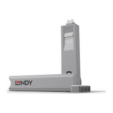 Lindy 40427 bloqueador de puerto Bloqueador de puerto + clave USB Tipo C Blanco 5 pieza(s) (Espera 4 dias)