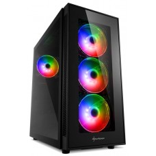 CAJA SHARKOON TG5 PRO ATX 2XUSB3.0 2XUSB2.0 SIN FUENTE RGB