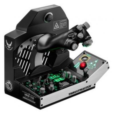 Thrustmaster VIPER TQS MISSION PACK Negro USB Joystick/Palanca de control lateral + cuadrante de aceleración PC (Espera 4 dias)