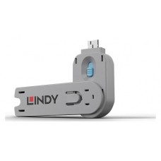 Lindy 40622 bloqueador de puerto Llave de bloqueador de puerto USB tipo A Azul Acrilonitrilo butadieno estireno (ABS) 1 pieza(s) (Espera 4 dias)