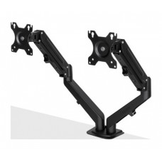 Lindy 40708 soporte para monitor 68,6 cm (27") Escritorio Negro (Espera 4 dias)