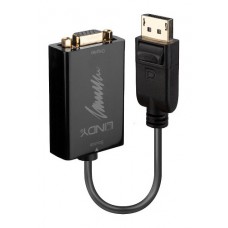 Lindy 41006 adaptador de cable de vídeo 0,15 m VGA (D-Sub) DisplayPort Negro (Espera 4 dias)-SX9 Lindy 41006 adaptador de cable de vídeo 0,15 m VGA (D-Sub) DisplayPort Negro (Espera 4 dias)