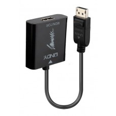 Lindy 41068 adaptador de cable de v&iacute;deo 1,5 m DisplayPort HDMI tipo A (Est&aacute;ndar) Negro (Espera 4 dias)