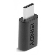 Lindy 41893 cambiador de género para cable USB 3.2 Type C Negro (Espera 4 dias)-SX4 Lindy 41893 cambiador de género para cable USB 3.2 Type C Negro (Espera 4 dias)