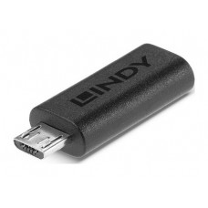 Lindy 41903 cambiador de género para cable USB Type C USB Type Micro-B Negro (Espera 4 dias)-SX4 Lindy 41903 cambiador de género para cable USB Type C USB Type Micro-B Negro (Espera 4 dias)