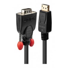 Lindy 41941 adaptador de cable de vídeo 1 m DisplayPort VGA (D-Sub) Negro (Espera 4 dias)-SX11 Lindy 41941 adaptador de cable de vídeo 1 m DisplayPort VGA (D-Sub) Negro (Espera 4 dias)