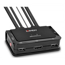 Lindy 42340 interruptor KVM Negro (Espera 4 dias)-SX42 Lindy 42340 interruptor KVM Negro (Espera 4 dias)