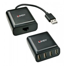 Lindy 42679 hub de interfaz USB 2.0 Negro (Espera 4 dias)