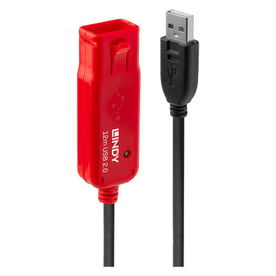 Lindy 42782 cable USB USB 2.0 12 m USB A Negro (Espera 4 dias)