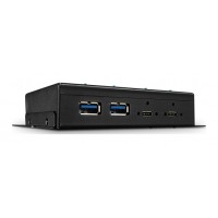 Lindy 43094 hub de interfaz USB 3.2 Gen 2 (3.1 Gen 2) Type-C 10000 Mbit/s Negro (Espera 4 dias)