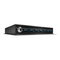 Lindy 43128 hub de interfaz 5000 Mbit/s Negro (Espera 4 dias)