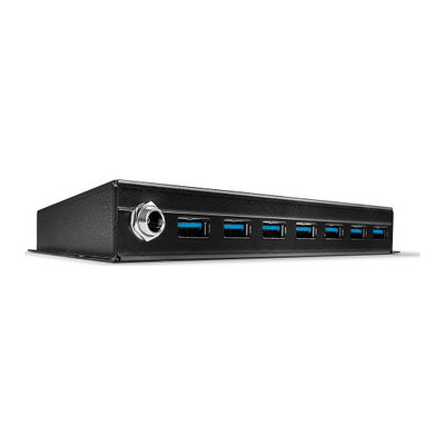 Lindy 43128 hub de interfaz 5000 Mbit/s Negro (Espera 4 dias)