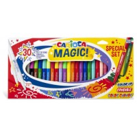 CAJA SET 30 ROTULADORES MÁGICOS MAGIC MARKERS CARIOCA 43183 (Espera 4 dias)