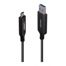 Lindy 43395 cable USB USB 3.2 Gen 1 (3.1 Gen 1) 10 m USB A USB C Negro (Espera 4 dias)
