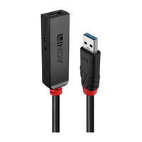 Lindy 43402 hub de interfaz USB 3.2 Gen 1 (3.1 Gen 1) Type-C 5000 Mbit/s Negro (Espera 4 dias)