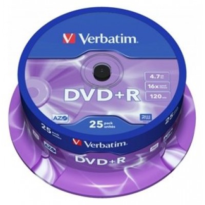 VERB-DVD+R 4.7GB 25U