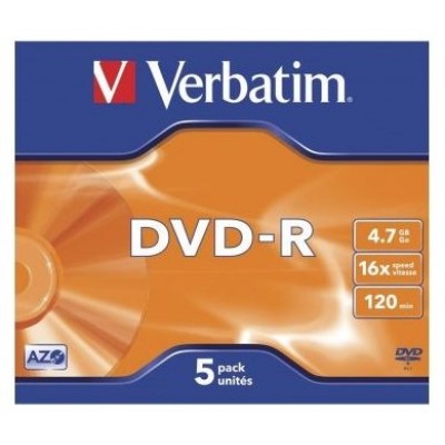 DVD-R VERBATIM 4.7GB 5U