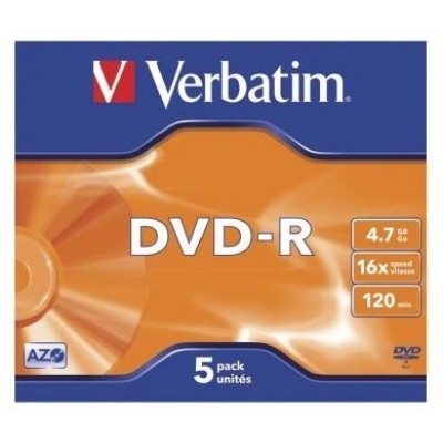 DVD-R VERBATIM 4.7GB 5U