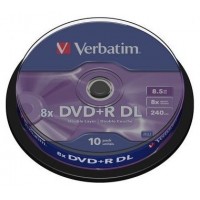 VERB-DVD+R DC 8.5GB 10U
