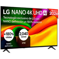 TV LG 43NU8E0B3LA.AEU 43" NANO UHD PATAS LATERALES WIFI HDMI X3-59SX TV LG 43NU8E0B3LA.AEU 43" NANO UHD PATAS LATERALES WIFI HDMI X3