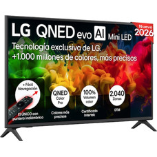 TV LG 43QNED81B6C.AEU 43" QNED EVO MINILED PATAS LATERALES WIFI HDMI X3