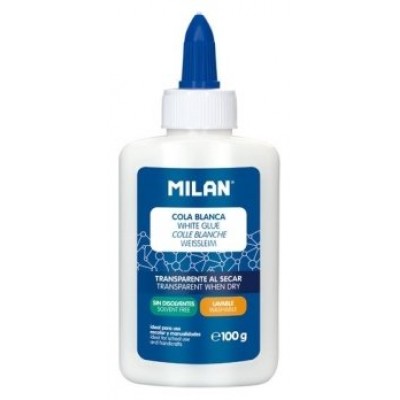 MILAN COLA BLANCA BOTELLA 100GR-SX0 MILAN COLA BLANCA BOTELLA 100GR