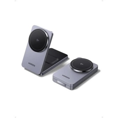 UGREEN UGREEN 2-IN-1 MAGNETIC WIRELESS CHARGER (Espera 4 dias)