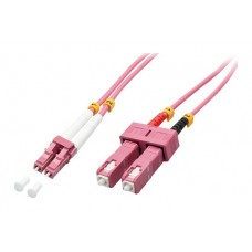 Lindy 46360 Cable de fibra óptica e InfiniBand 1 m LC SC Rosa (Espera 4 dias)-SX3 Lindy 46360 Cable de fibra óptica e InfiniBand 1 m LC SC Rosa (Espera 4 dias)