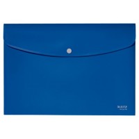 SOBRES POLIPROPILENO OPACO A4 CON BROCHE BOTON RECYCLE AZUL LEITZ 46780035 (Espera 4 dias)