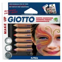 PINTURAS MAQUILLAJE GIOTTO SET GLAMOUR 6UD