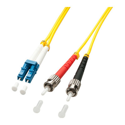 Lindy 5.0m OS2 LC - ST Duplex Cable de fibra óptica e InfiniBand 5 m Amarillo (Espera 4 dias)-SX4 Lindy 5.0m OS2 LC - ST Duplex Cable de fibra óptica e InfiniBand 5 m Amarillo (Espera 4 dias)