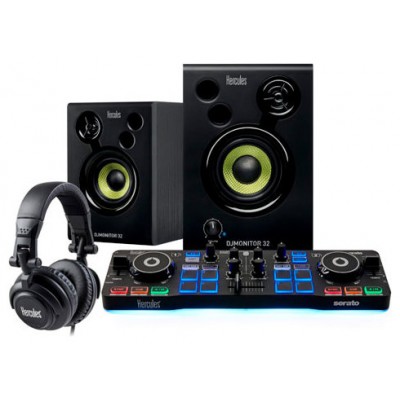 Hercules DJStarter Kit controlador dj Negro (Espera 4 dias)